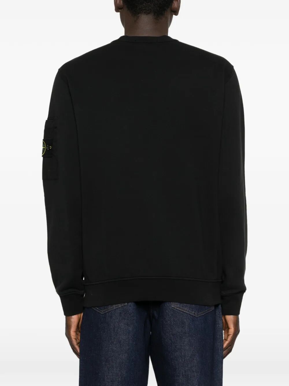 Stone Island Round neck - Black | 07d8101bbe51b70ff79807c30cff8faaf1435f3d