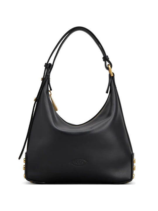 Metal Dots Leather Mini Bag