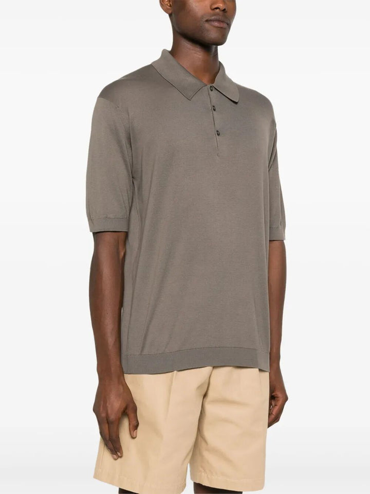 John Smedley Polo - Brown | 195d28403130fb85d23a4a2f958d000b5845ecd8