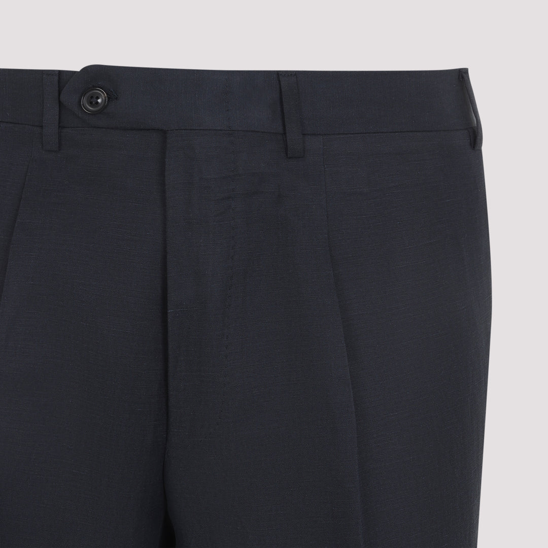 Canali Regular & straight leg - Blue | 246b494b5e71bca49ea7b144120af1cc0c10fcb8
