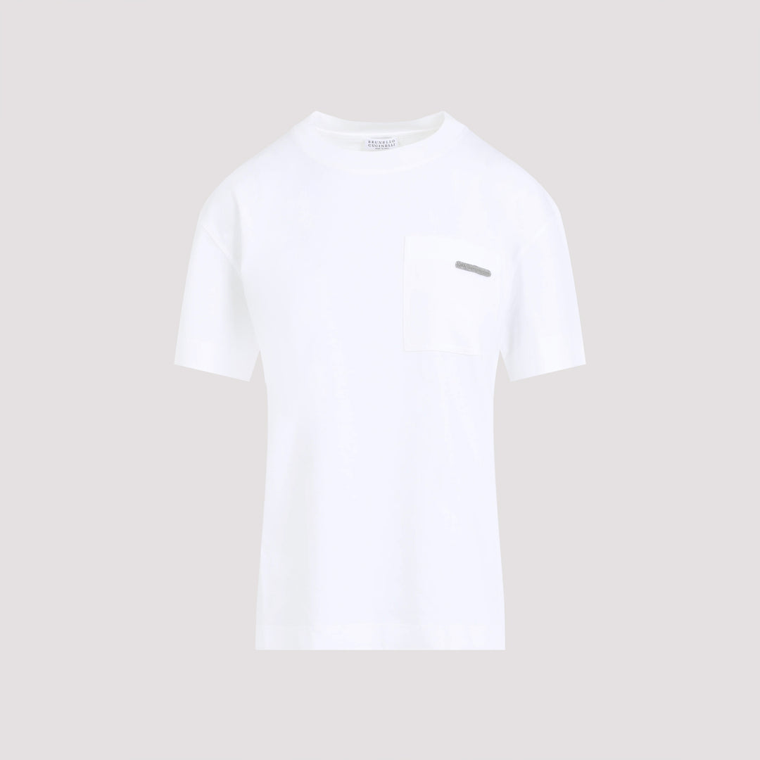 Brunello Cucinelli T-shirts - White | a481ed2f18f745fbbd27933291efdc4bfdd09eef