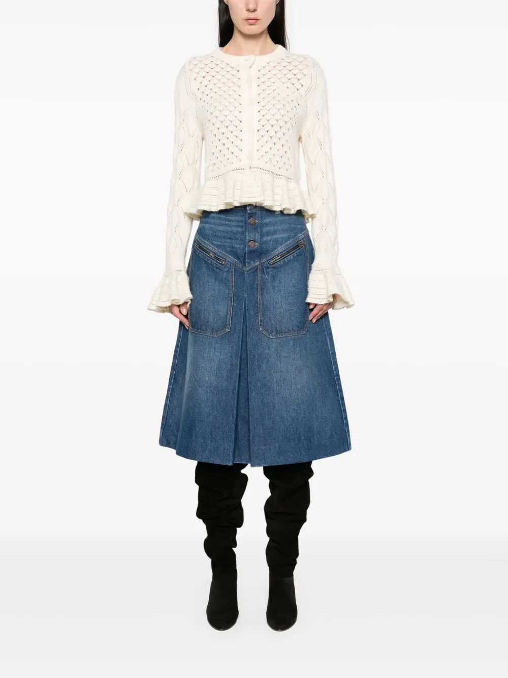 ChloÉ Top - White | ff283de00dfb4e28a3d1e11854752ddd368306ad