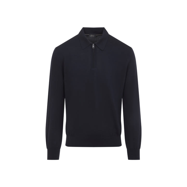 Brioni Polo - Blue | 4ab5d59beb33a76bab4d43a03fd0ac4cd15f596a