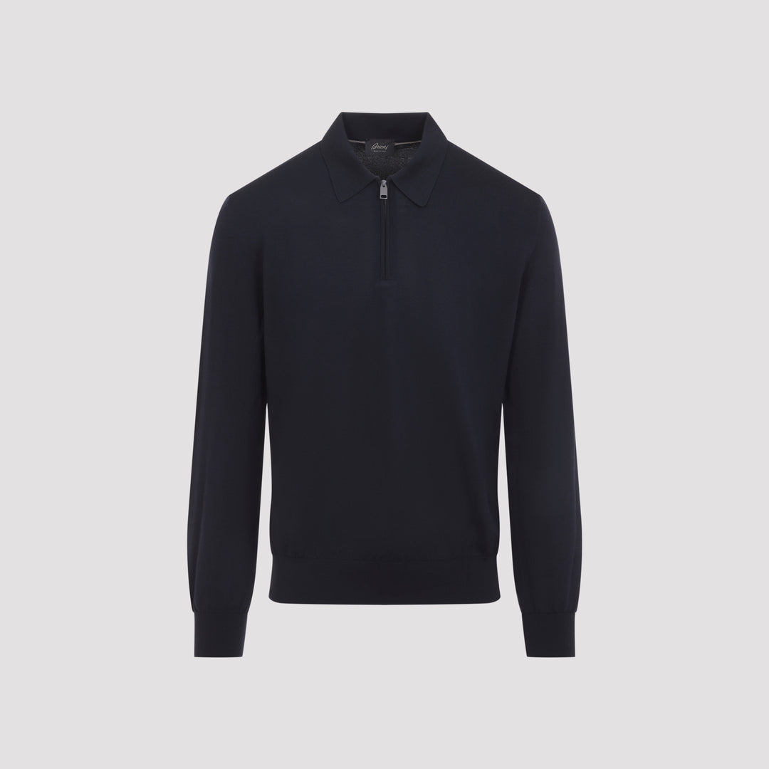 Brioni Polo - Blue | 6f6a93b10c0b9489f0fc06bea553e5a3cb23176b