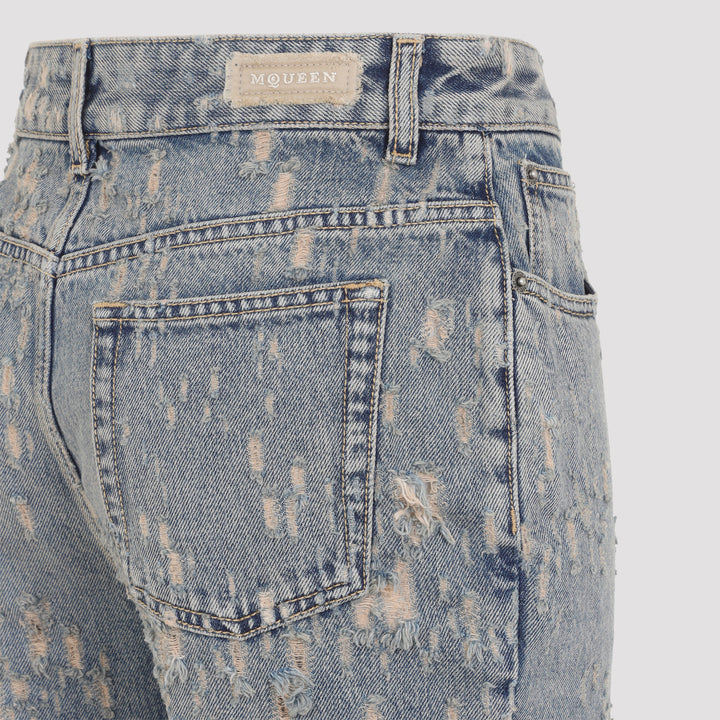Alexander Mcqueen Jeans - Blue | d9d5d40f13f173ee47ec9478bad16e1a15e25a68