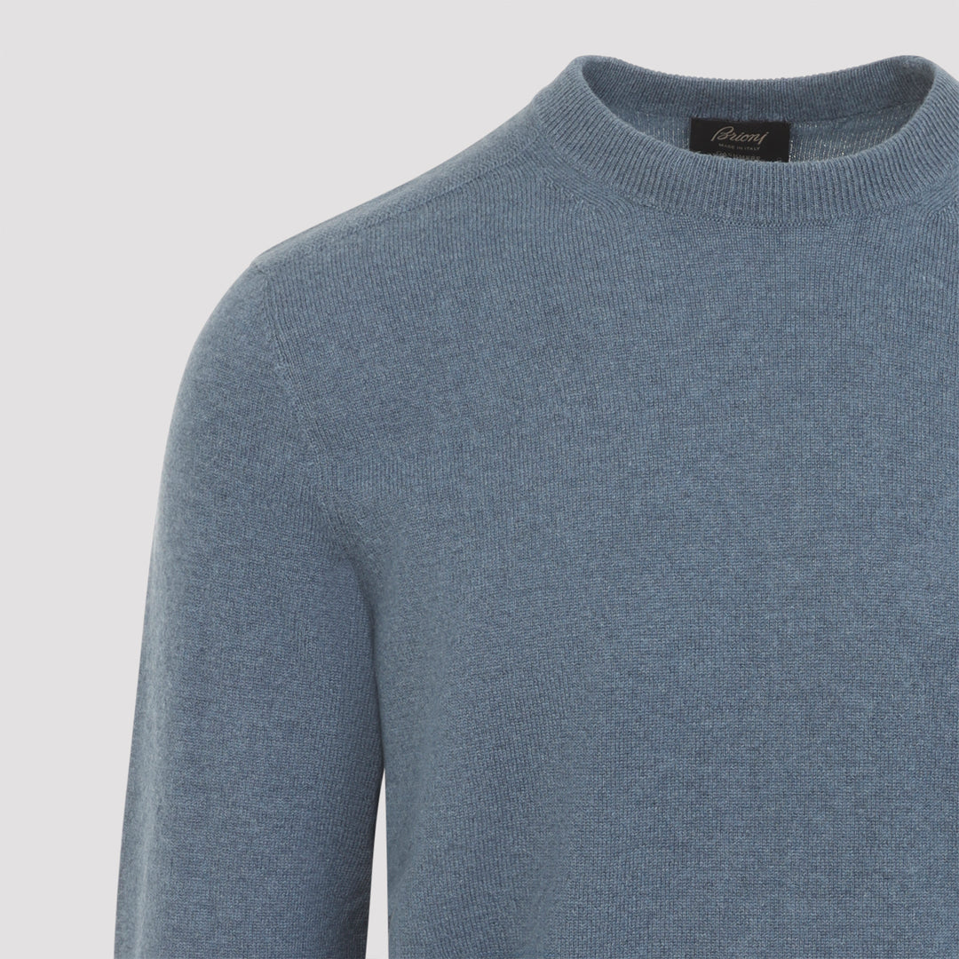Brioni Pullover - Blue | c30ac0cf5a4415f531c7ccd886b89f82278ce1fd