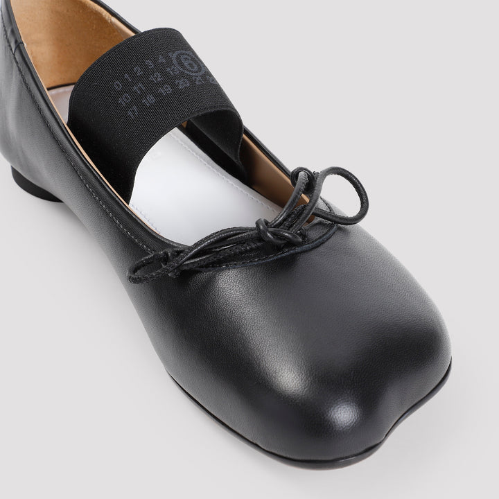 Mm6 Maison Margiela Ballerinas - Black | 383db47b677f49b40f5df1b4b76ed1ff2804e638