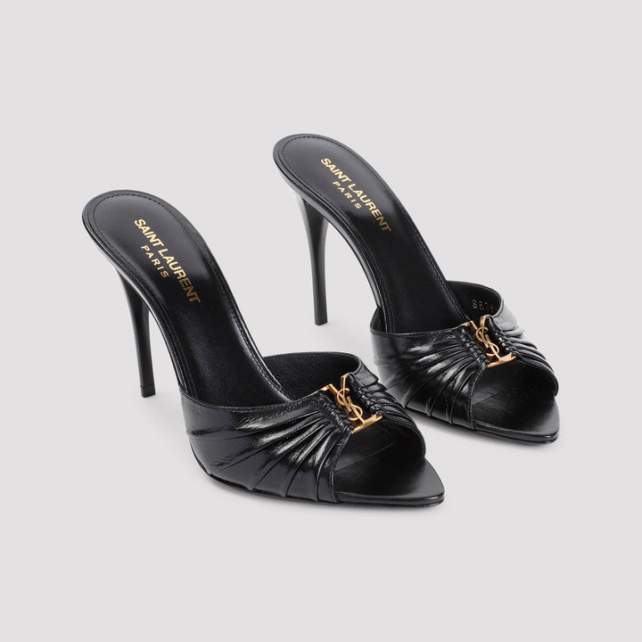 Saint Laurent Mules - Black | ffece1634e6206fc732e21bf79bd3b5022d4cdec