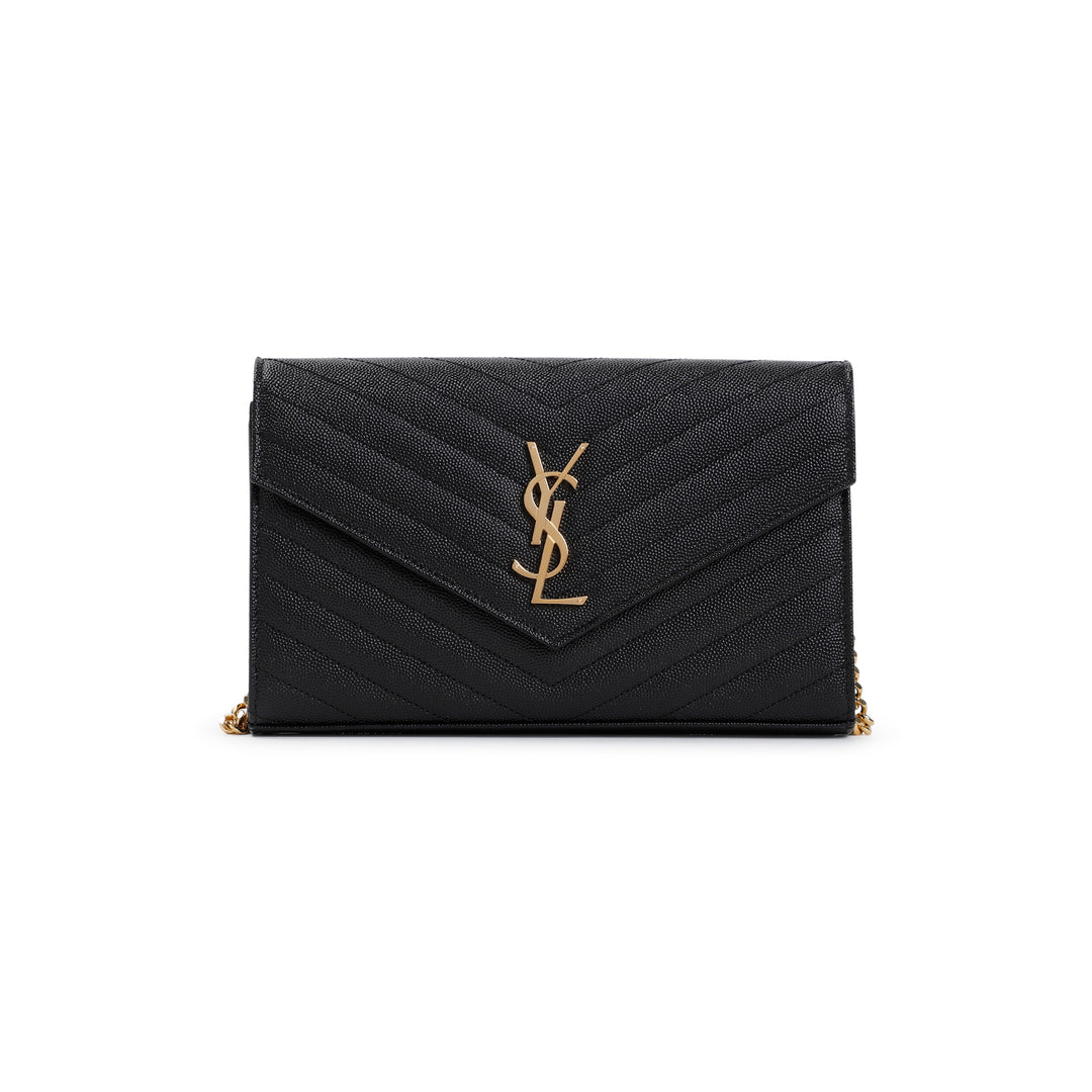 Saint Laurent Chain wallet - Black | f00632b05ec20d08c85d9e71227ac571c790077c