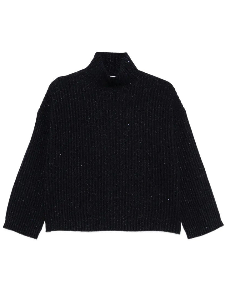 Brunello Cucinelli Turtle neck - Blue | 92d2ecd631710e574c6c64954fc3b23d239ad425