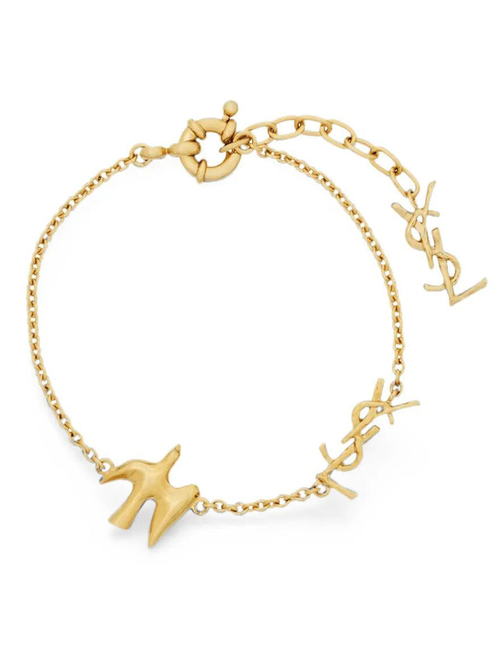 Saint Laurent Paris Bracciale - Metallic | 4a90cb1b48063eb062e8cc83cfc257d95cb15334