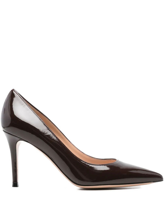 Gianvito 85 Glossy Nappa Leather Pumps