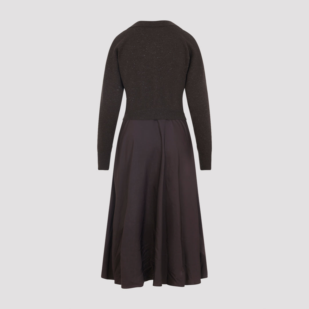 Peserico Midi dresses - Brown | 8e46a469e41eaba970509f700344a0afccb4860f