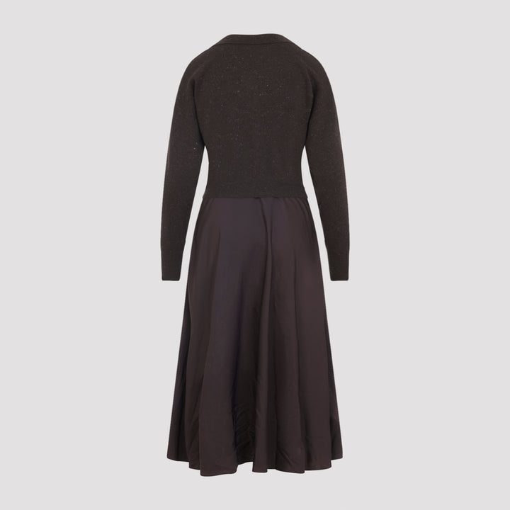 Peserico Midi dresses - Brown | 8e46a469e41eaba970509f700344a0afccb4860f