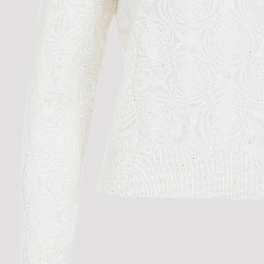Peserico Pullover - White | c7772a4a1d8b9192ae1b55d69f36f6c72bc1d24f