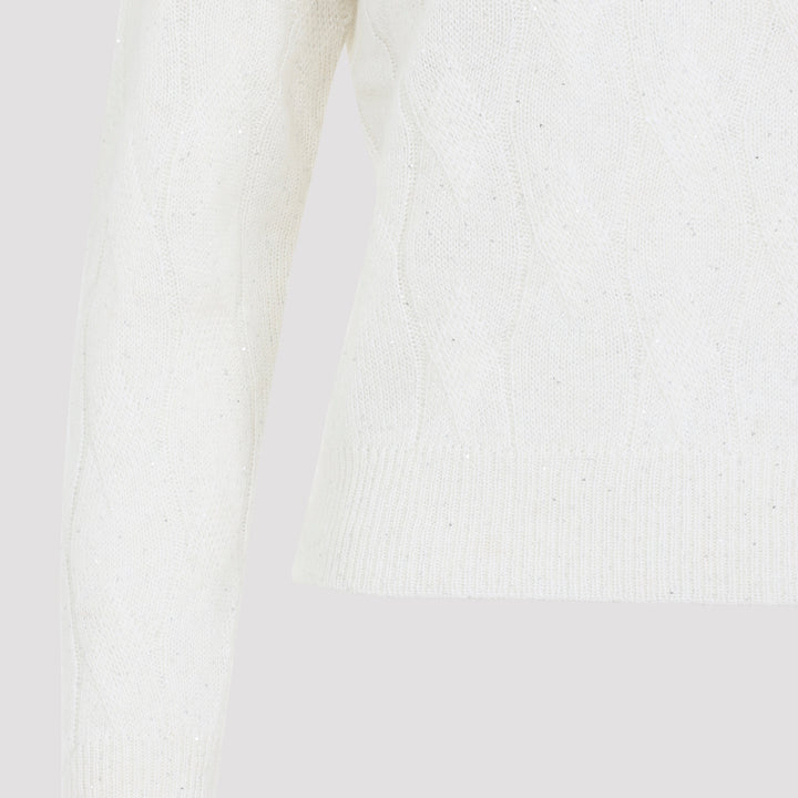 Peserico Pullover - White | c7772a4a1d8b9192ae1b55d69f36f6c72bc1d24f