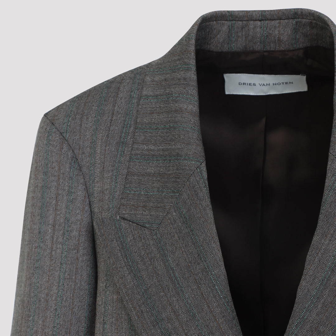 Dries Van Noten Jackets - Grey | b56210fc75e76a4bb7b0b7ea33814e375890736c