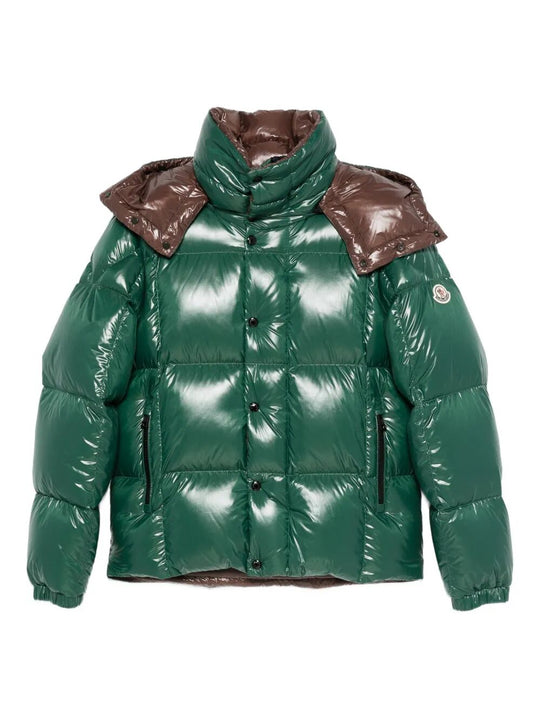 Parana Glossy Hooded Short Down Jacket