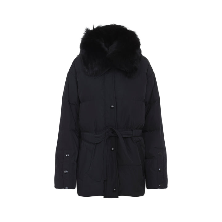 Yves Salomon Down jackets - Black | 207e39e7ccefb32c293e3f76dc5852628396973c