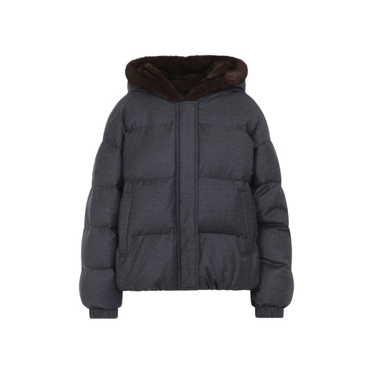 Down Jackets Grey