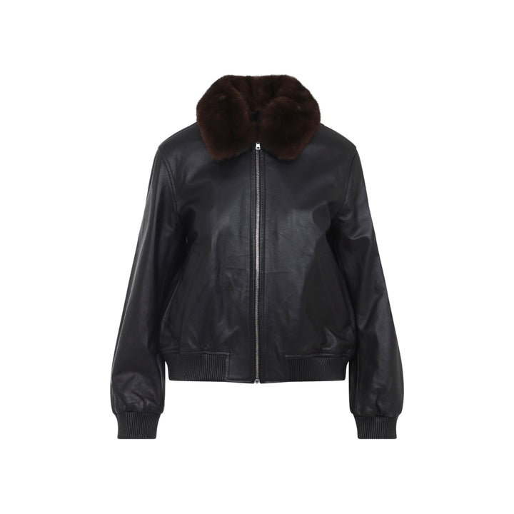 Yves Salomon Down jackets - Black | 367fc8c7e5a264754f545e1eedd5f96782968687