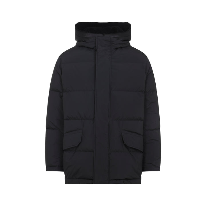 Yves Salomon Down jackets - Black | 79b9a1c74f17ad9076a0aebc7611858dbccd67a4