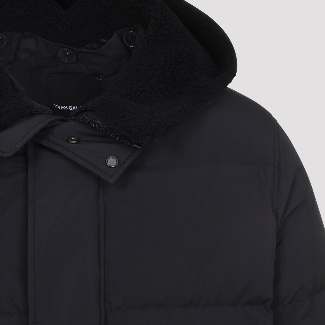 Yves Salomon Down jackets - Black | 5590ea5dcb9f30b6002cc0b0cceb5926a9930318