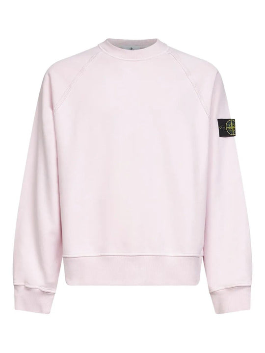 Oversized Fit Crewneck Sweatshirt In Brushed Organic Cotton Fleece