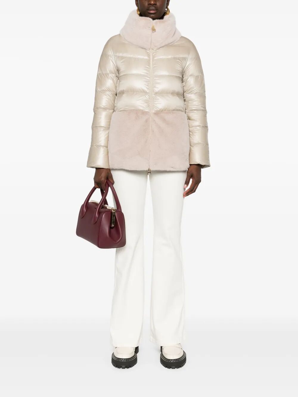 Herno Down jackets - Nude & Neutrals | f24fd0f7b4ff5b1b27c0c55d1de90397890d7f58