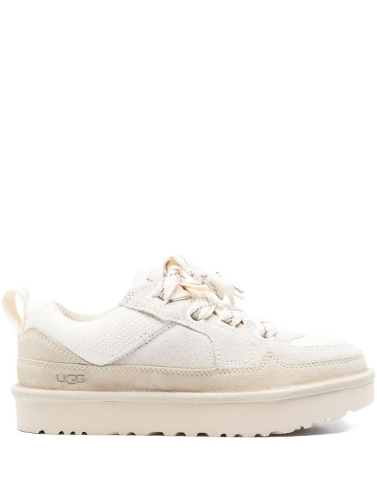 Lo Lowmel Mesh And Suede Sneakers