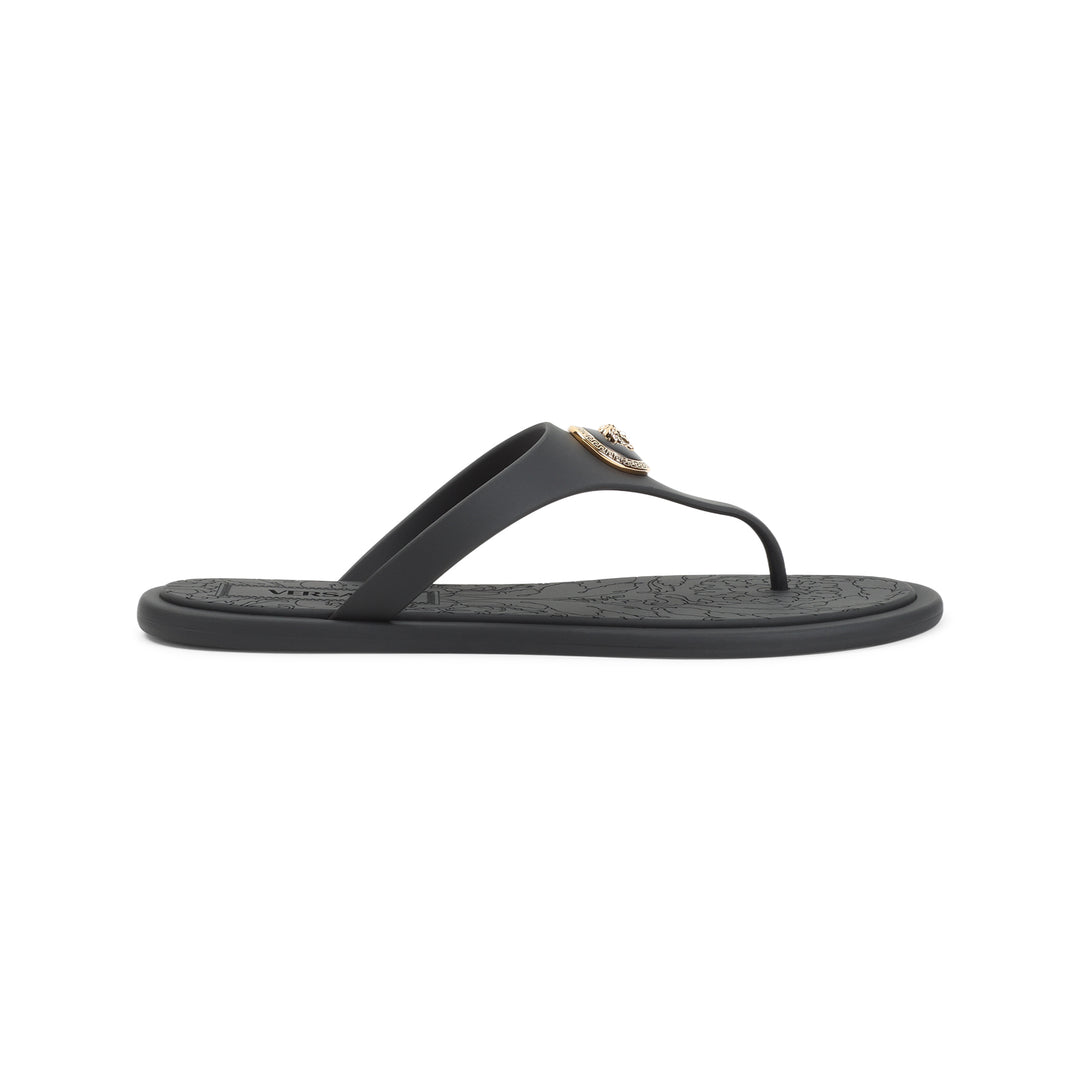 Versace Sandals - Black | 9b39b7caa33c0a2bc1300a5a1e7c090807a0acfa
