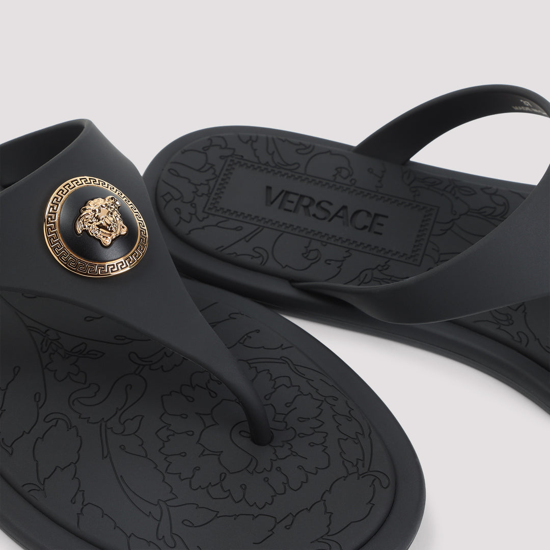Versace Sandals - Black | fe443bc277214a6af08806e7cbef06d74298b6d4