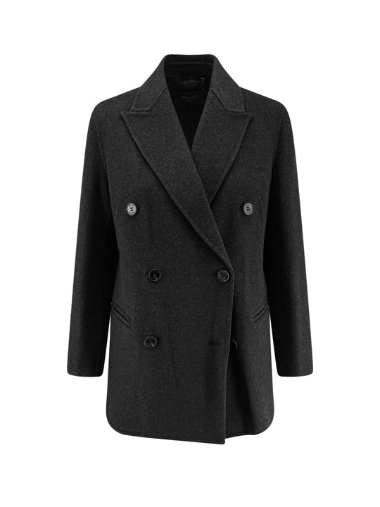 Ariella Double-Breasted Wool Coat