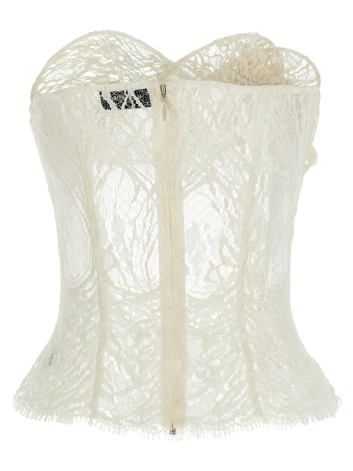 Magda Butrym 01 Tops - White | a485c0aad14f18a6b4b146335bb267290c10532a