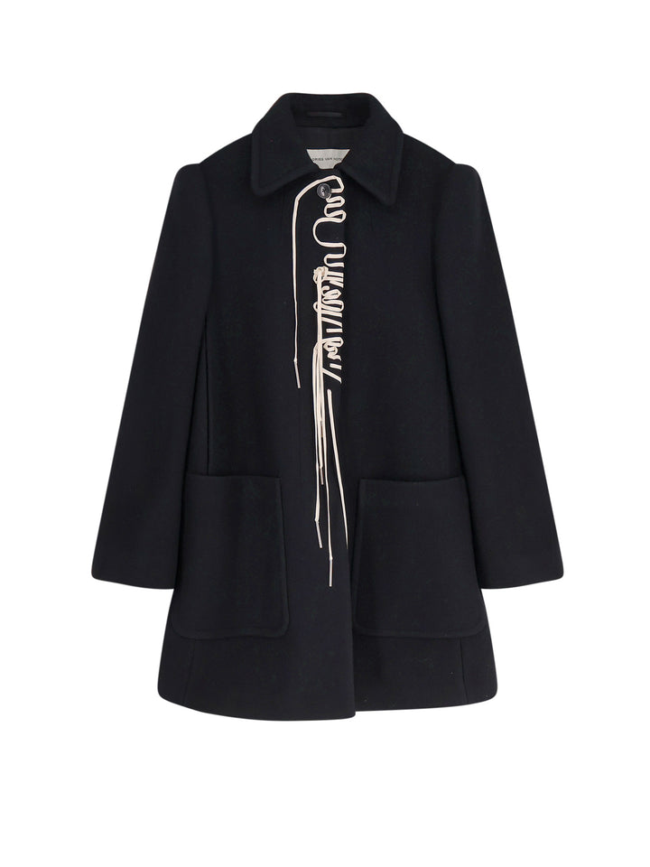 Dries Van Noten Coats - Blacks and greys | 7742ea59be3515029a64f5a65646677d4016859d