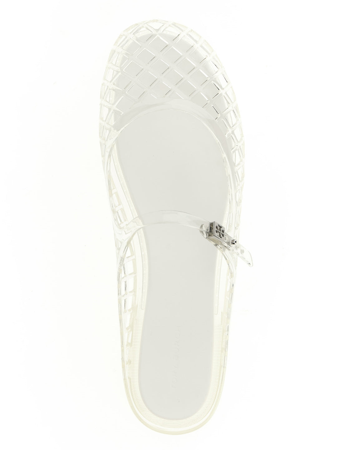 Tory Burch Mello Mary Jane Jelly Flat shoes - White | 44c545a436f46310382df0d9c979f6082bd30187