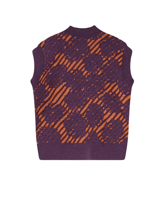 Wool And Viscose Blend Tepic Sweater