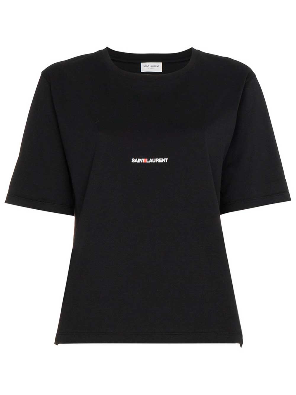 Saint Laurent Paris T-shirts - Black | 3fba02fc1a0bc2ab08a3883dcb0b703917239bfe