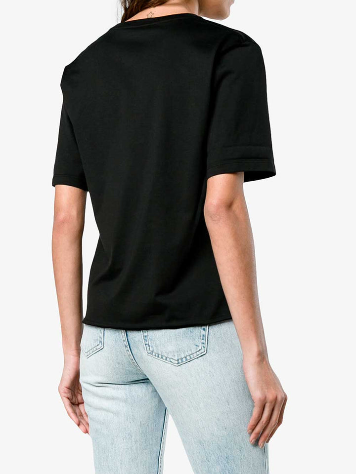 Saint Laurent Paris T-shirts - Black | 81b5730e5fd89a0365ffcdd4ad63f277bec0b385