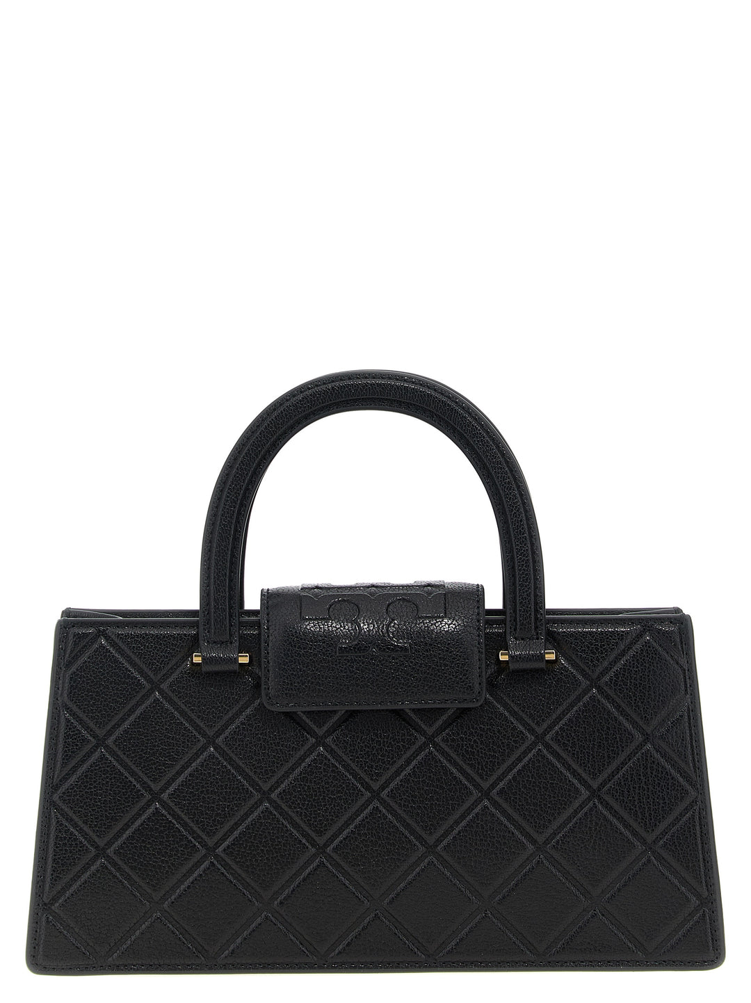 Tory Burch Fleming East-West Tote Bag - Black | 9f0de511974c08a0940f0d01a3fb680ef2003cb0