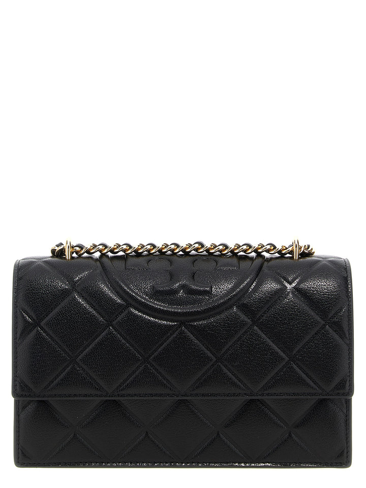 Tory Burch Fleming Convertibile Shoulder Bags - Black | 89dc0a81be0dc0d1a6c9e30e3a67cd43a884235f