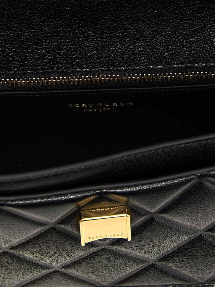 Tory Burch Fleming Convertibile Shoulder Bags - Black | 9c937e3bb3cfe6968fb7ccefda1973daf209db40