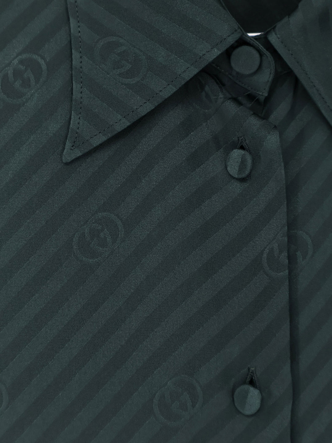 Gucci Shirts - DARK BOTTLE GREEN | 07e2745faba81e1900693bffbfdbf9ccc67843ff