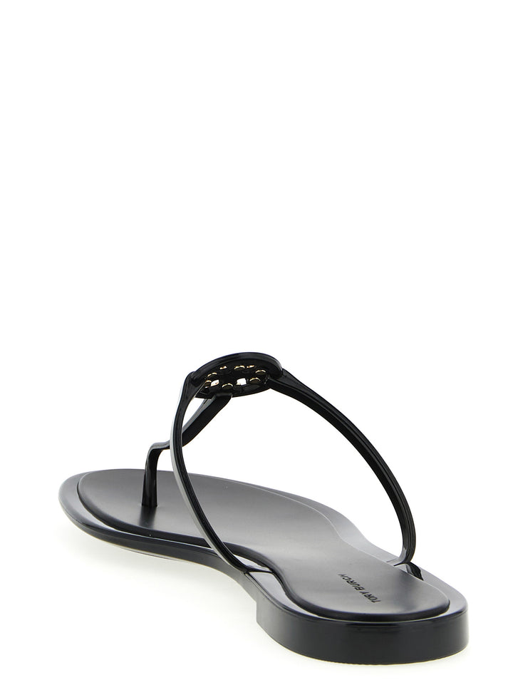 Tory Burch Mini Miller Jelly Sandals - Black | 9b74dbf8c923a14203add2a04d6aa583f5d1506e