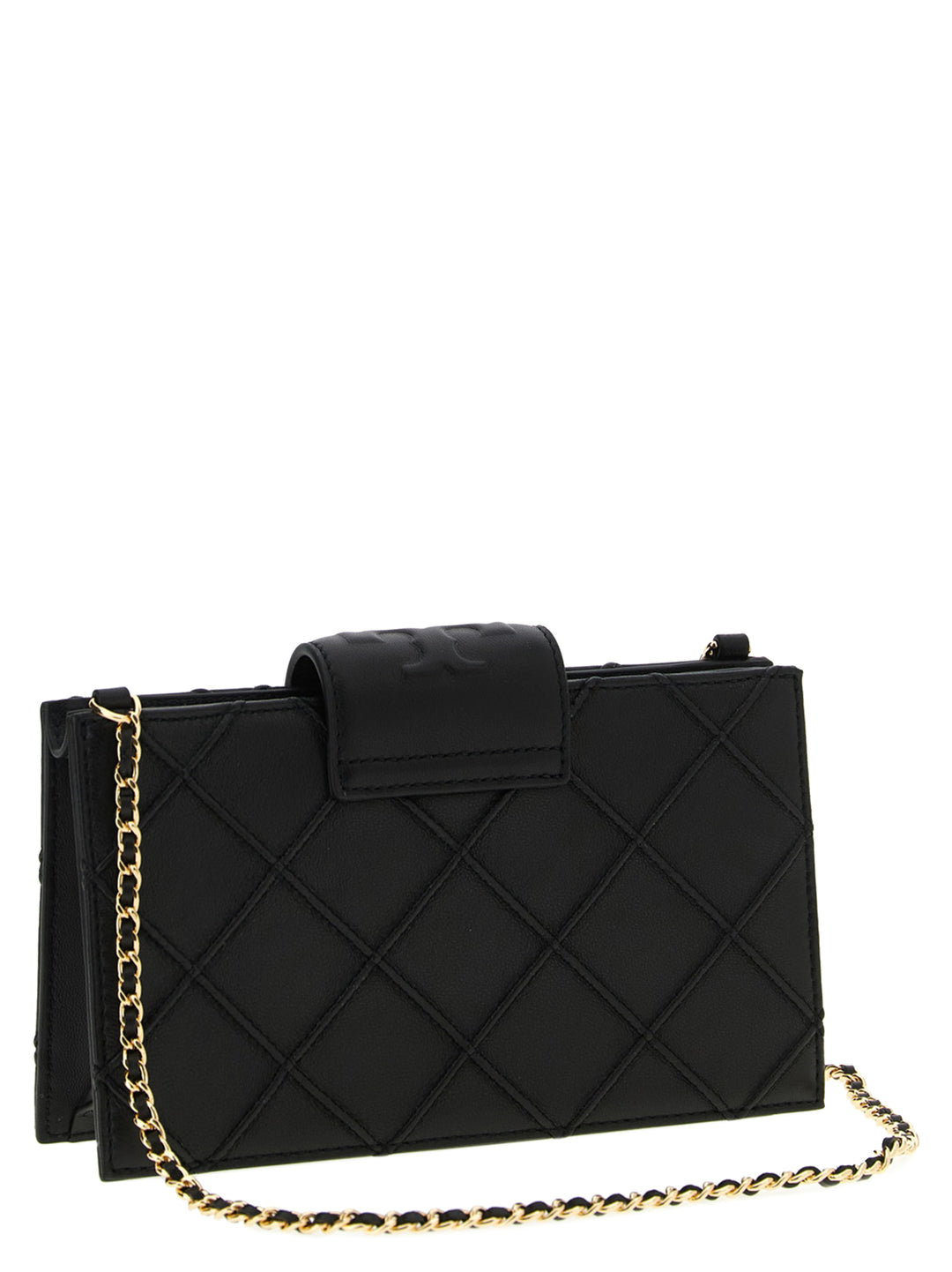 Tory Burch Fleming Wallets and Card Holders - Black | db8f3945b2148ebcf458806f578def769a444e13