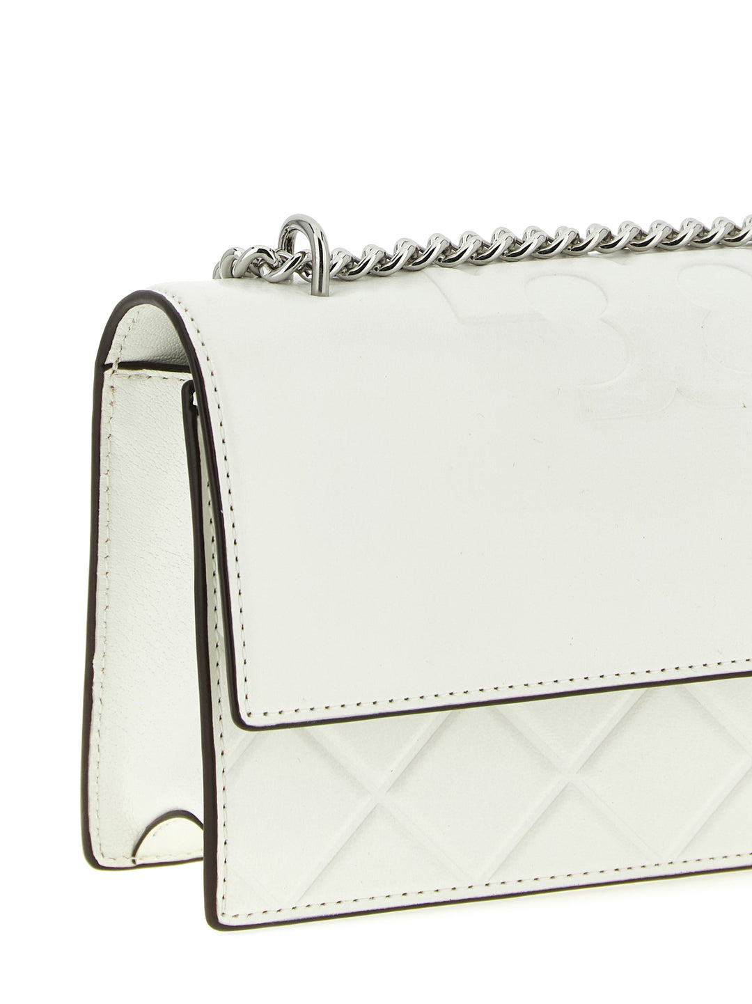 Tory Burch Fleming Small Crossbody Bags - White | a55e1610c22008ff7d175f80ed7fa3e89ffa73c6