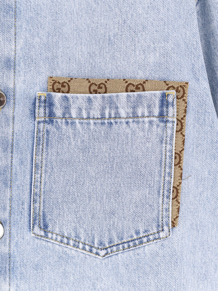 Gucci Shirts - LIGHT BLUE/MIX | 847a4a75552a807e6ecbf66989db6057fde83174