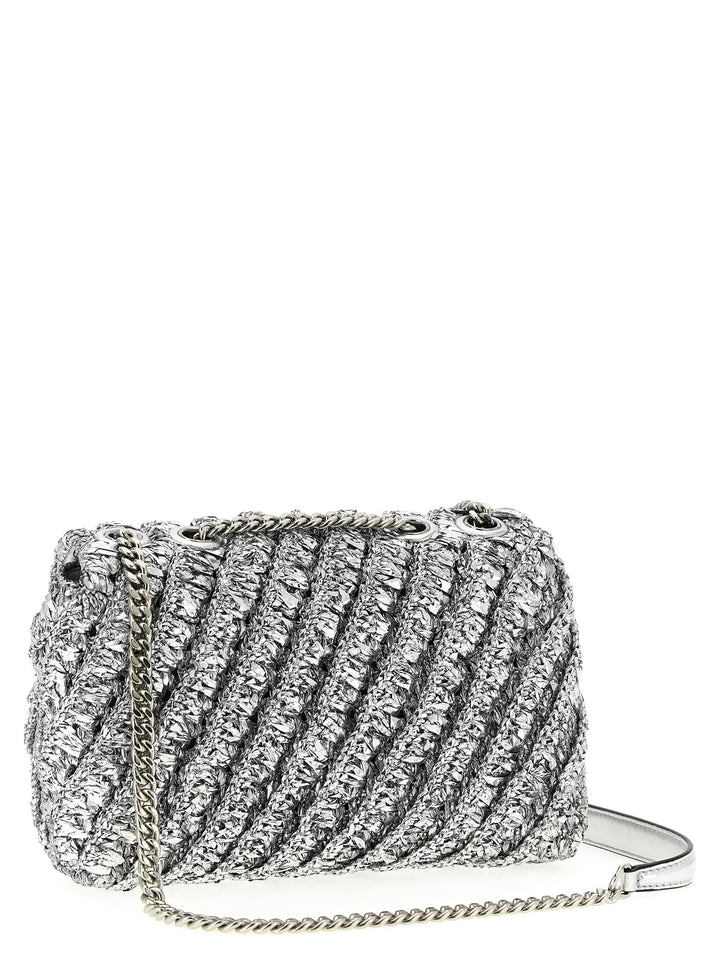 Tory Burch Kira Shoulder Bags - Silver | d9e640541c14c9ad74d4706fbc488e00a3e0ed78