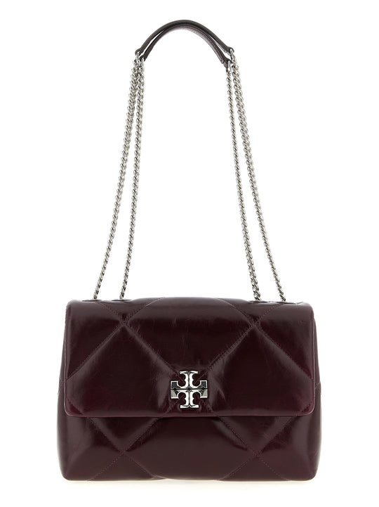 Kira Diamond Shoulder Bags Bordeaux