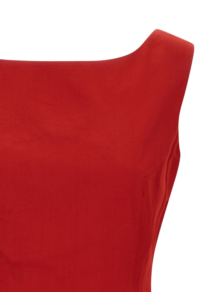 Magda Butrym 05 Tops - Red | aa98daad4548ab0a8dd7629724c0f20aed0a810d